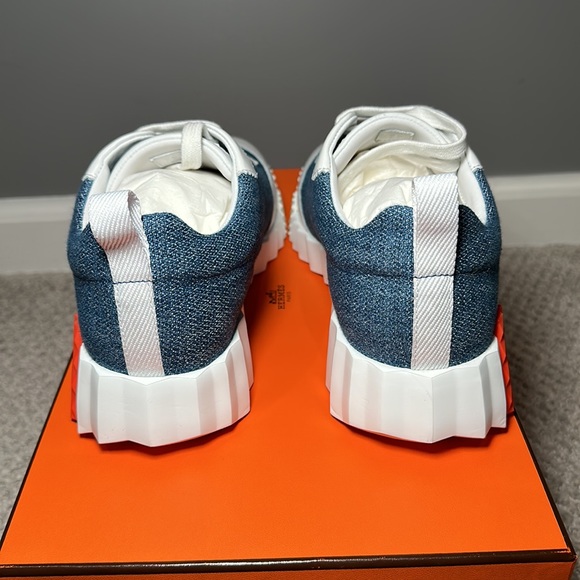 ❌SOLD❌ Hermes Bouncing Sneaker Denim size 39 - Picture 5 of 7